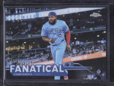 2025 Topps Chrome Vladimir Guerrero Jr. Fanatical Black Refractor /10